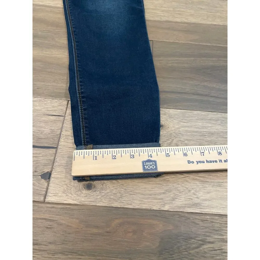 White House Black Market Size 4R Cuffed Skinny Capri Jeans